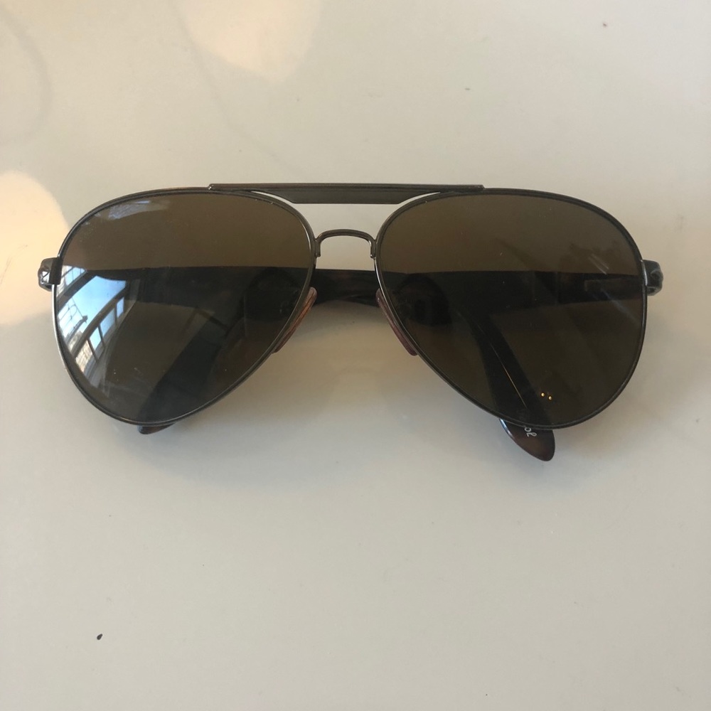 Persol Polarized Aviators with Case
